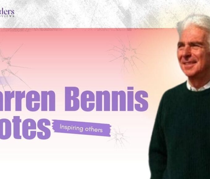 Warren Bennis Quotes